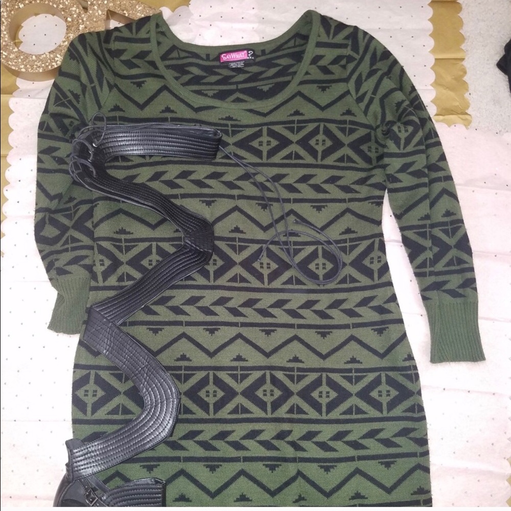 Sweater dress